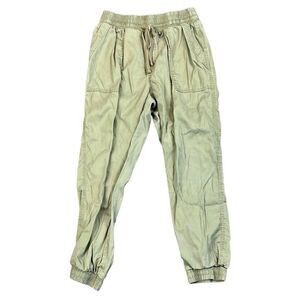 A New Day Army Green Cargo Pull-on Jogger Pants Small
